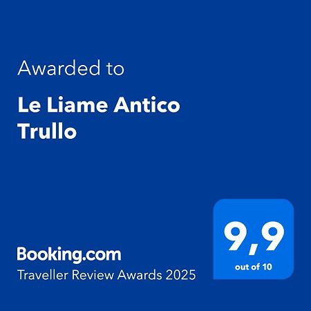 Willa Le Liame Antico Trullo Gagliano del Capo Zewnętrze zdjęcie